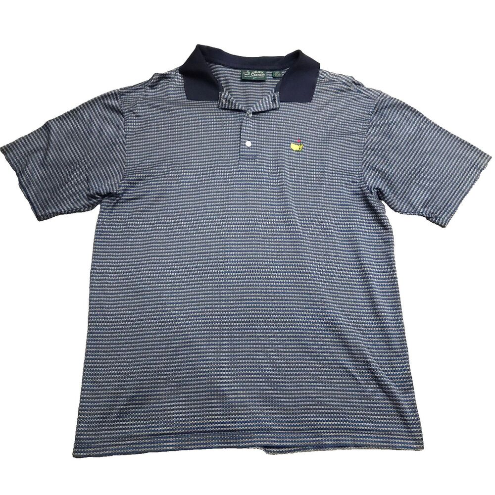 Vintage Amen Corner Masters Golf Polo Shirt Men Size Large 90s Augusta